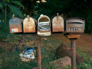 mail in mail boxes for clutter freehome
